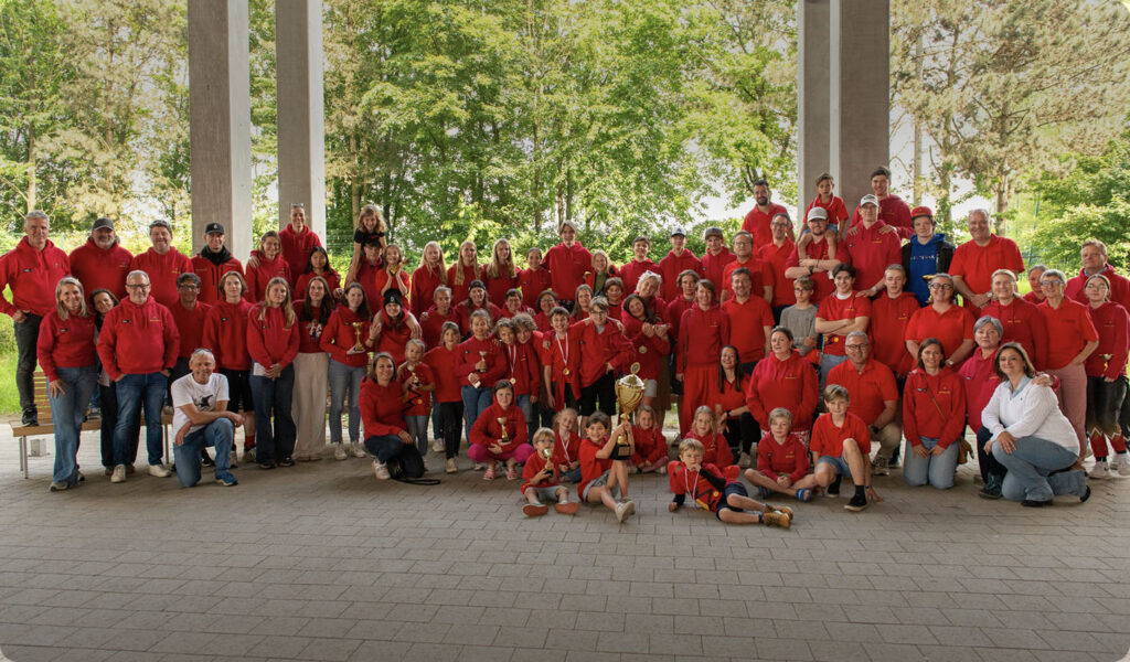 groepsfoto racing team