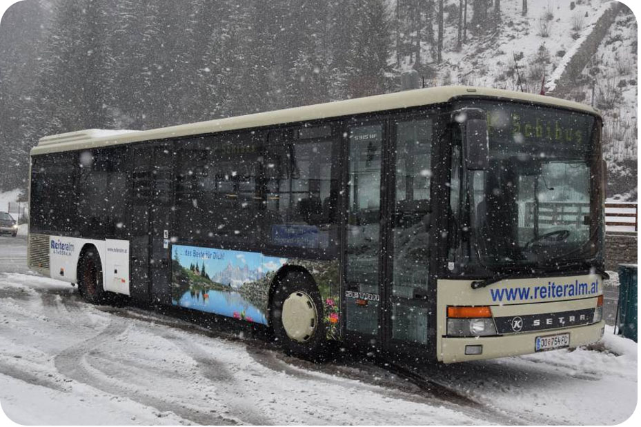 foto openbaar vervoer Reiteralm